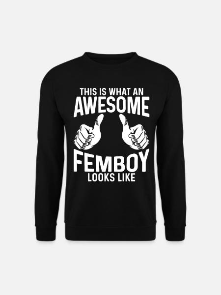 Femboy-Geschenk - Unisex Pullover - Schwarz