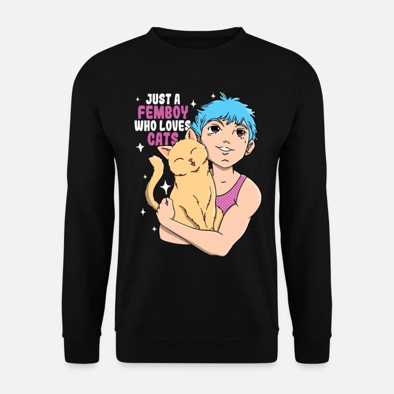 Femboy Gift - Unisex Sweatshirt - black