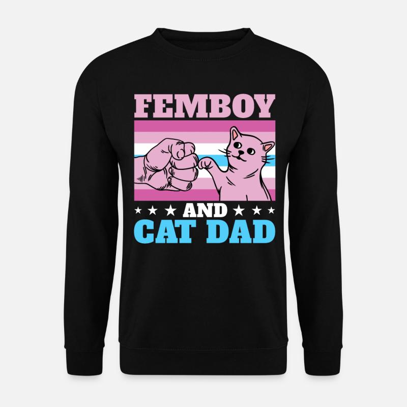 Lustiges Femboy-Geschenk - Unisex Pullover - Schwarz