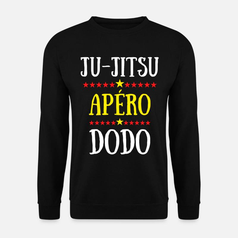ju-jitsu apéro dodo - Sweat-shirt Unisexe - noir