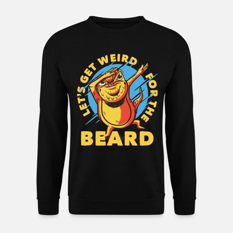 Dabbing Dragon barbu Dabber - Sweat-shirt Unisexe - noir