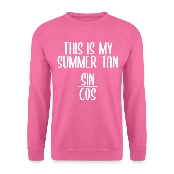 Fun Math Trigonometry - Unisex Sweatshirt - pink - Front