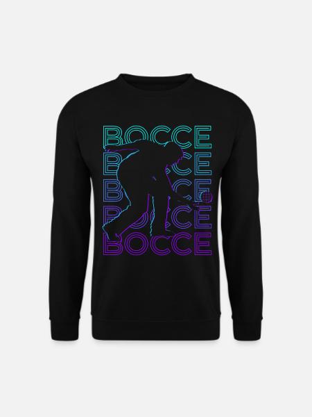 Boccia Bocci Retro Gift - Unisex Sweatshirt - black