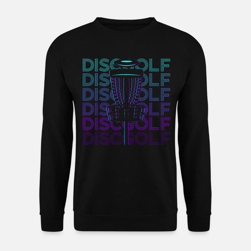 Disc Golf Retro Gift - Unisex Sweatshirt - black