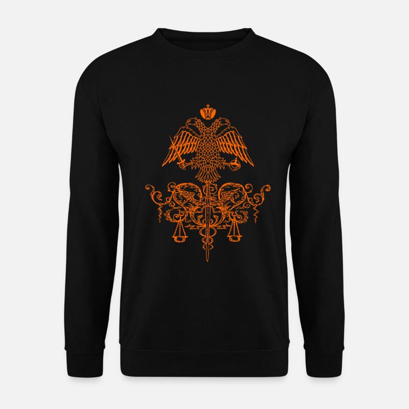 Knightly symbol weight sword - Unisex Sweatshirt - black