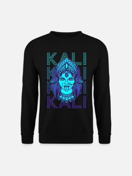 Kali Hindu-Göttin Antike Göttin Hindu-Mythologie - Unisex Pullover - Schwarz