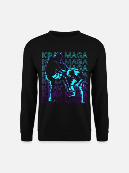 Krav Maga Retro - Unisex Sweatshirt - black