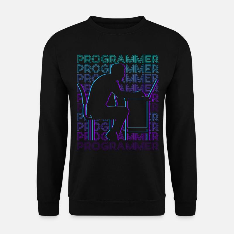 Programmer Computer Programming Encoding Gee - Unisex Sweatshirt - black