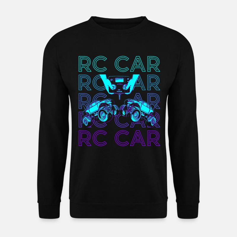 RC Auto Retro - Unisex Pullover - Schwarz