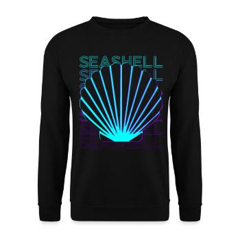 Coque Rétro - Sweat-shirt Unisexe - noir - Devant - Alina (178cm) & Michal (187cm)