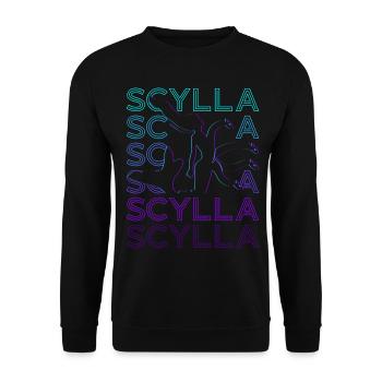 Scylla Skylla Greek Mythology Ancient Greek - Unisex Sweatshirt - black - Front - Alina (178cm) & Michal (187cm)