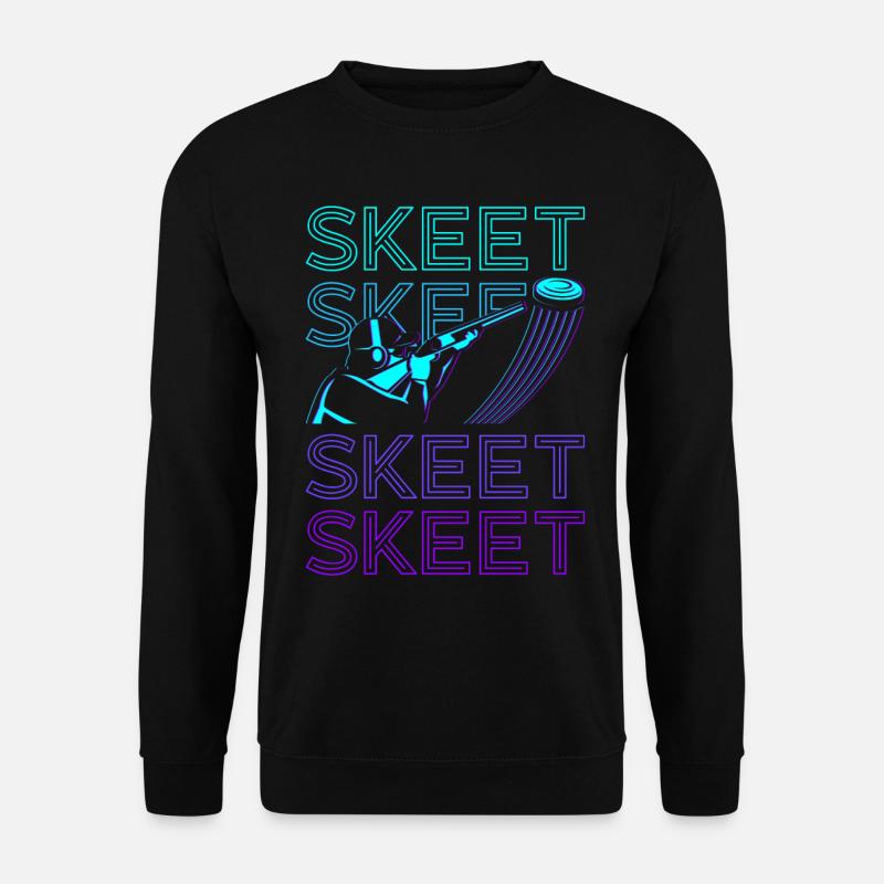 Skeet Rétro - Sweat-shirt Unisexe - noir