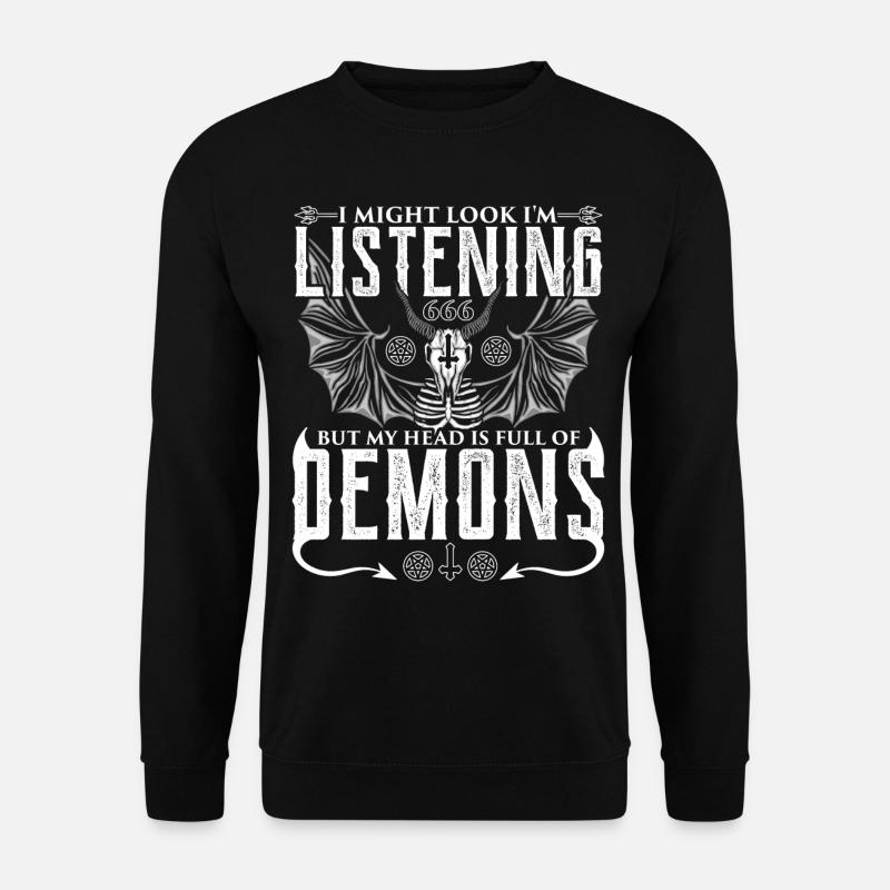 Lustig Kult Okkult - Unisex Pullover - Schwarz