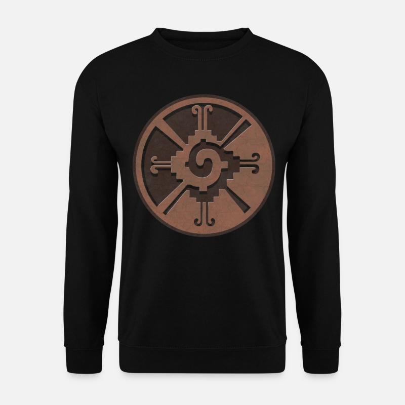 Hunab Ku Ometeotl Azteco Yucatec Maya Maya Inca - Felpa unisex - nero