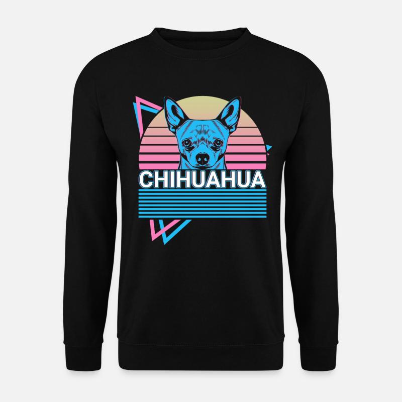 Chihuahua Retro - Unisex Sweatshirt - black