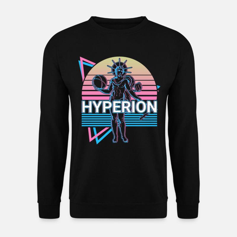 Hyperion Titan Gott Antike griechische Mythologie - Unisex Pullover - Schwarz