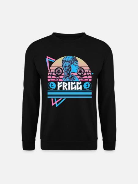 Frigg Nordische Göttin Asgard Nordische Mythologie - Unisex Pullover - Schwarz