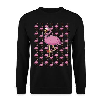 Tenue de tennis de table Chat femme - Sweat-shirt Unisexe - noir - Devant - Alina (178cm) & Michal (187cm)