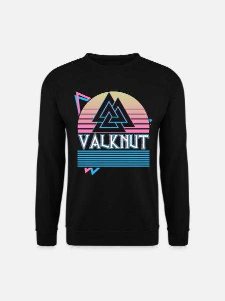 Valknut Symbol Nordisches Symbol Nordisches Symbol - Unisex Pullover - Schwarz