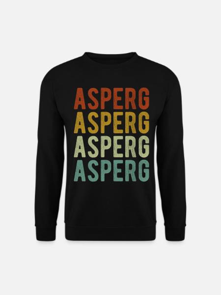 Asperg Stadt Retro Vintage - Unisex Pullover - Schwarz