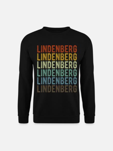 Lindenberg Stadt Retro Vintage - Unisex Pullover - Schwarz