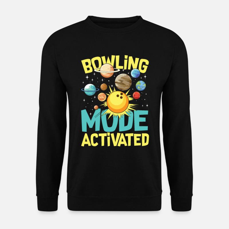 Bowling Mode Activated - Unisex Pullover - Schwarz