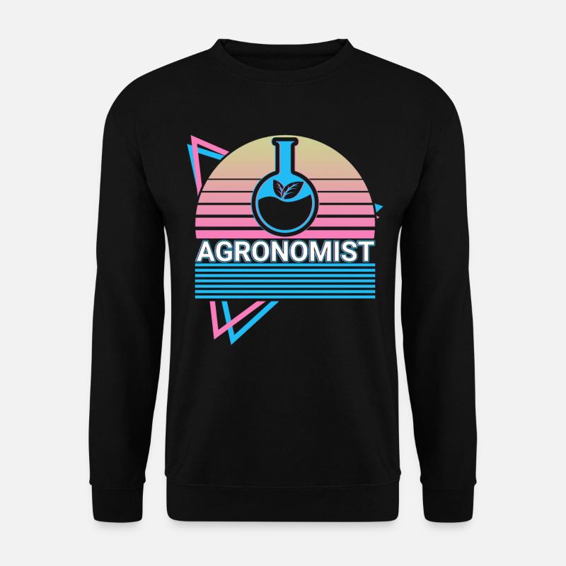 Agronom Agronomie Retro - Unisex Pullover - Schwarz