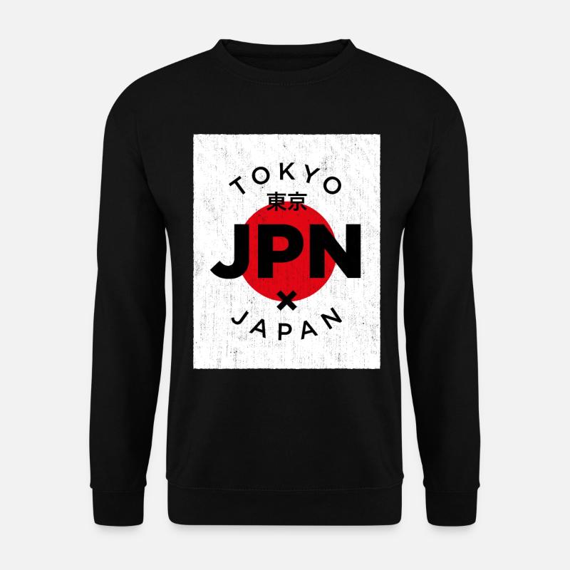 Tokio Japan - Unisex Pullover - Schwarz