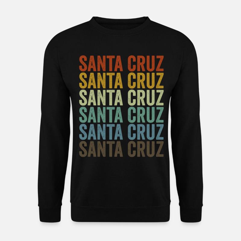Santa Cruz Bolivien Retro Vintage - Unisex Pullover - Schwarz