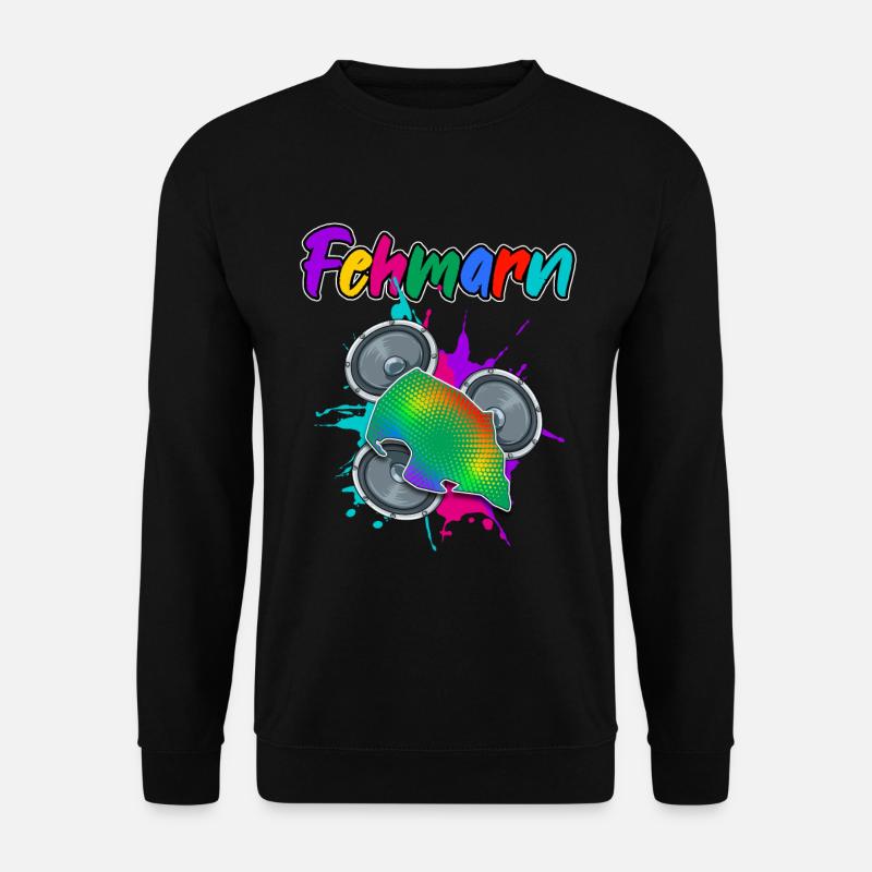 Fehmarn Beat - Unisex Pullover - Schwarz