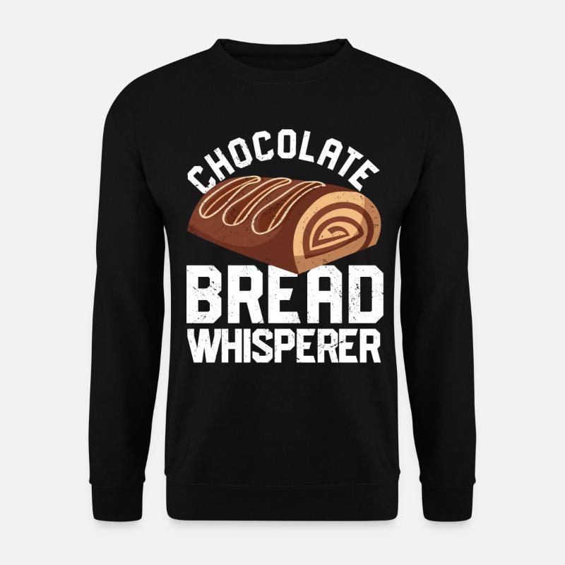 Funny bread baker - Unisex Sweatshirt - black