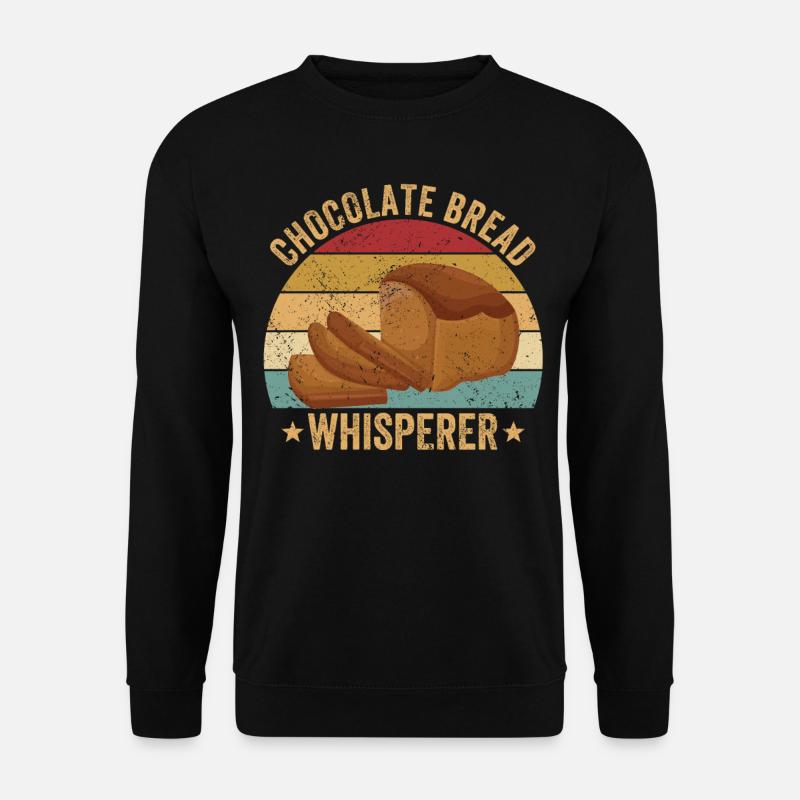 Funny bread baker - Unisex Sweatshirt - black