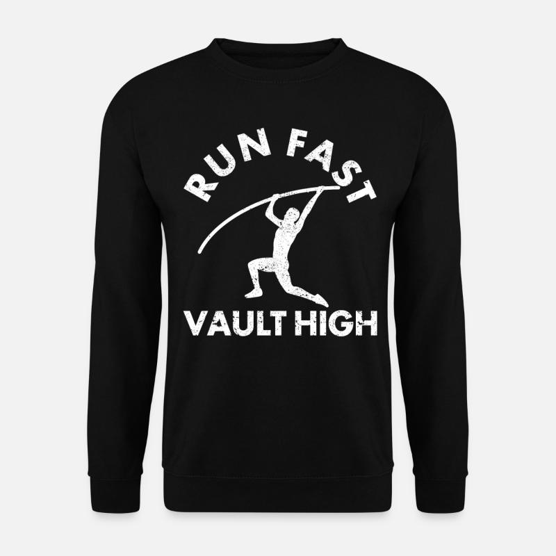 Fun Pole Vault Pole Vault - Unisex Sweatshirt - black
