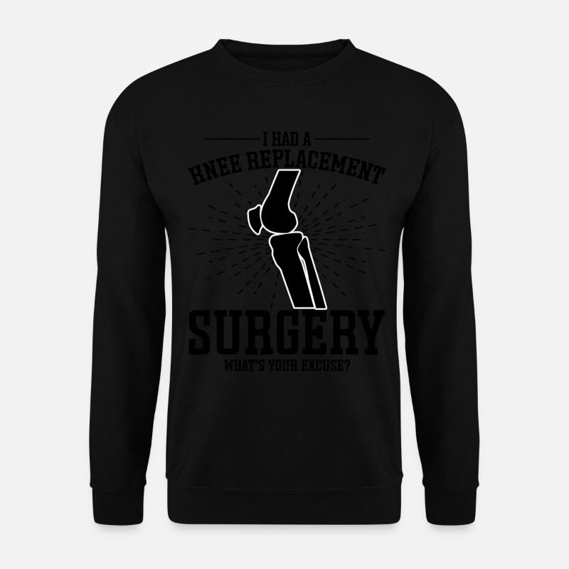 Knee replacement - Unisex Sweatshirt - black