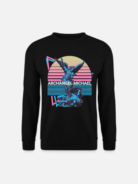 Archangel Michael - Unisex Sweatshirt - black