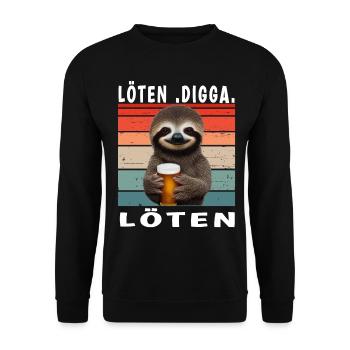 Soudure Digga Soudure - Sweat-shirt Unisexe - noir - Devant - Alina (178cm) & Michal (187cm)
