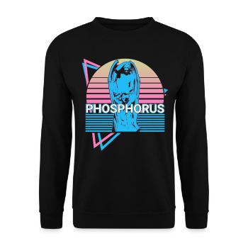 Phosphorus Greek God Ancient Greek My - Unisex Sweatshirt - black - Front - Alina (178cm) & Michal (187cm)