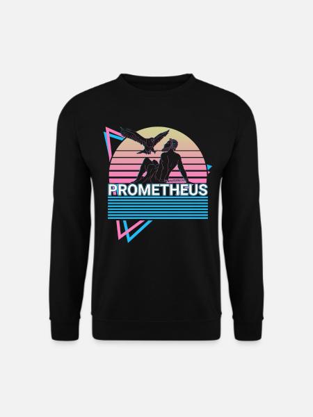 Prométhée Dieu grec Grec ancien Mon - Sweat-shirt Unisexe - noir