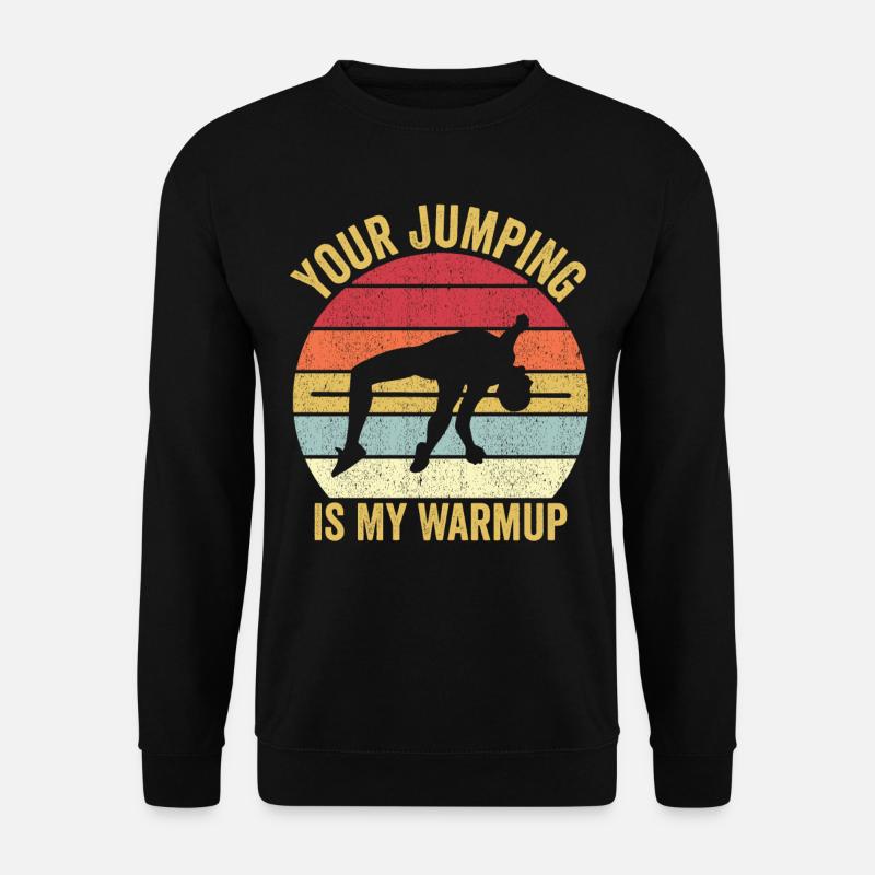 Fun Pole Vault Pole Vault - Unisex Sweatshirt - black