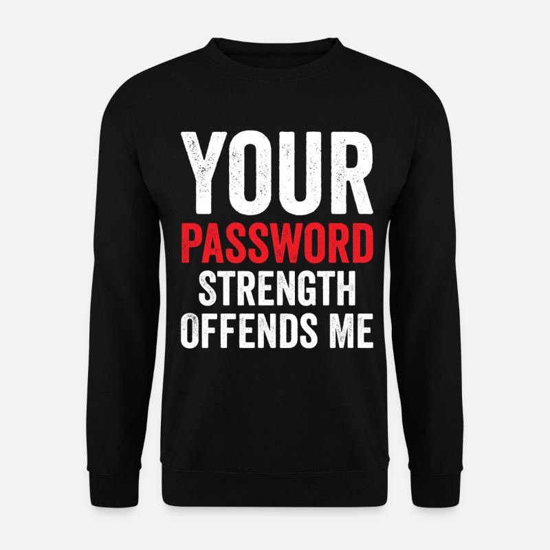 Cybersécurité Sécurité informatique Cybersécurité - Sweat-shirt Unisexe - noir