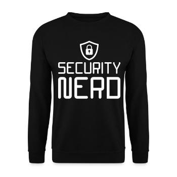 Cybersecurity Computer Security Cybersecurity - Unisex Sweatshirt - black - Front - Alina (178cm) & Michal (187cm)