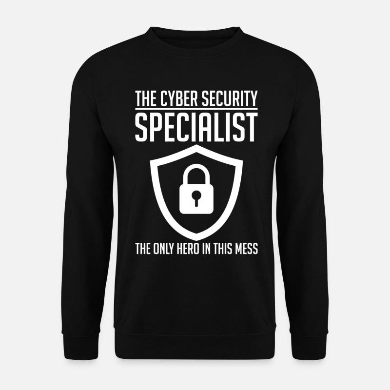 Cybersecurity Computersicherheit Cybersecurity - Unisex Pullover - Schwarz