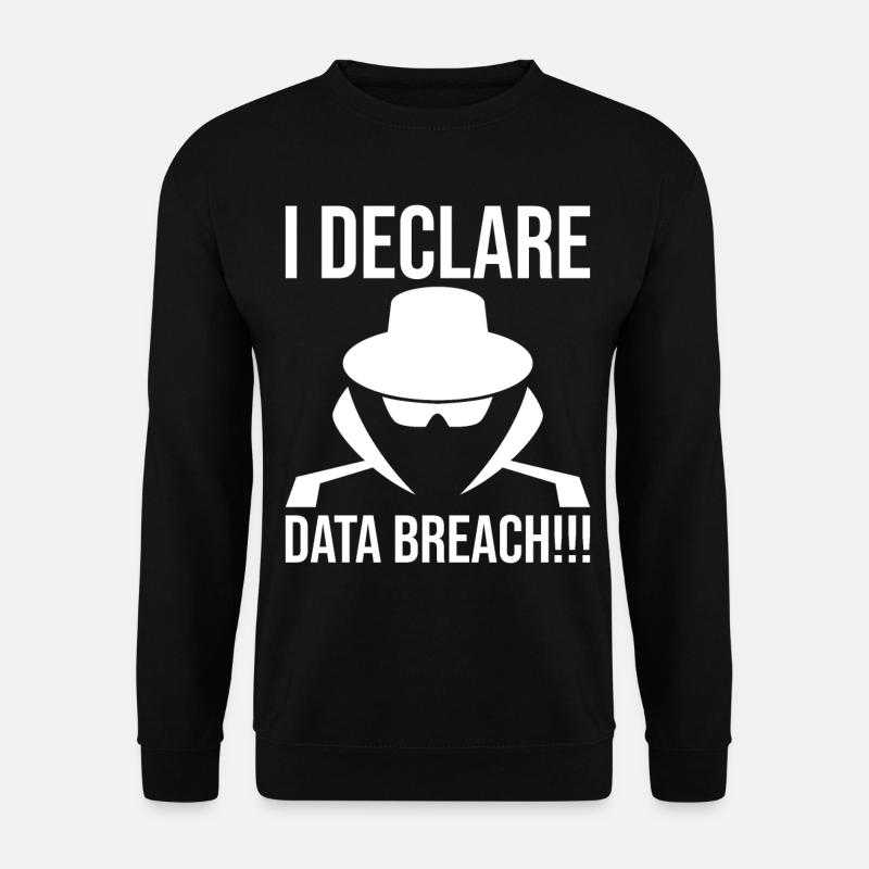 Cybersécurité Sécurité informatique Cybersécurité - Sweat-shirt Unisexe - noir