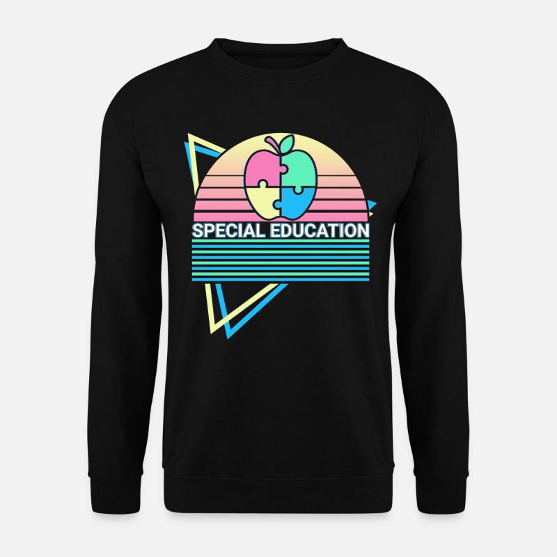 Sonderpädagogik Retro - Unisex Pullover - Schwarz