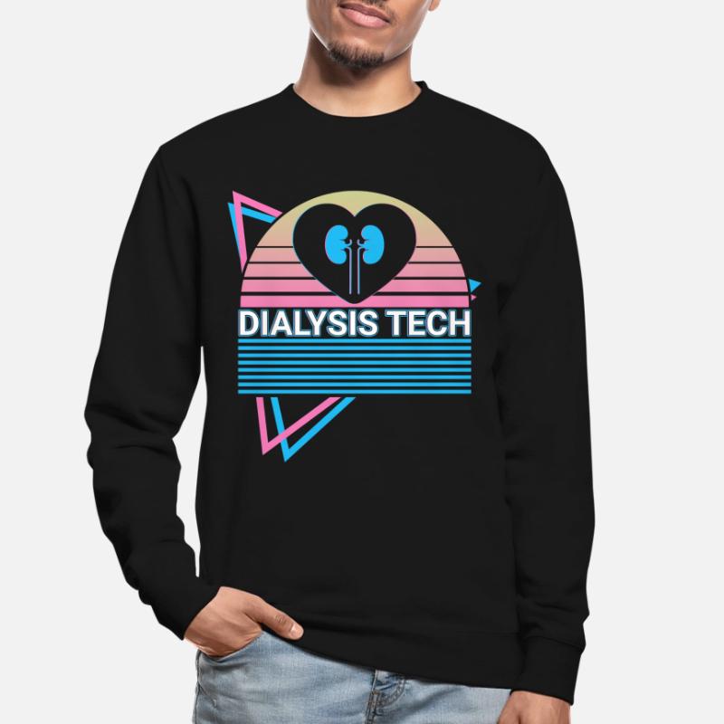 Dialyse-Techniker Dialyse-Techniker Retro Unisex Pullover