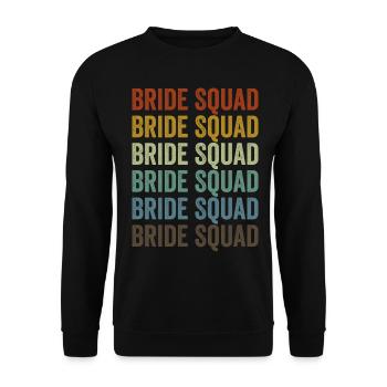 Douche nuptiale Dinosaure - Sweat-shirt Unisexe - noir - Devant - Alina (178cm) & Michal (187cm)