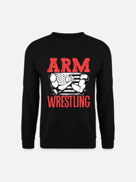 Arm Wrestling - Armdrücken - Unisex Sweatshirt - black