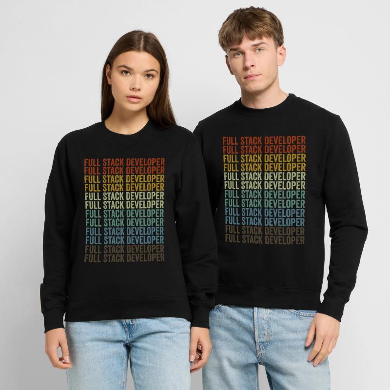 Full Stack Developer Coding Programmer Full St Unisex Sweatshirt