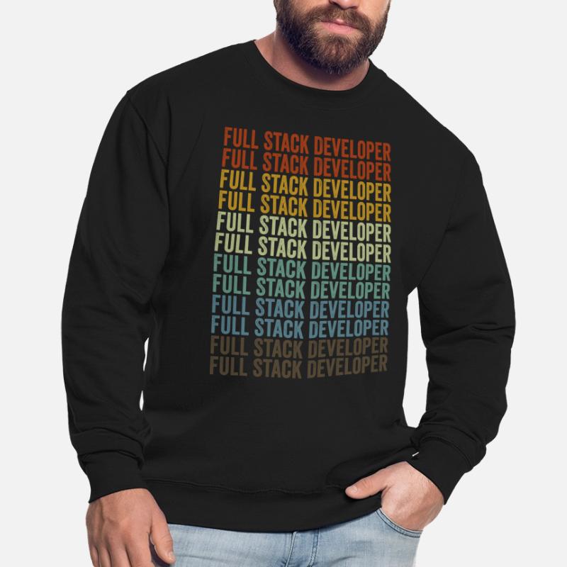 Full Stack Entwickler Coding Programmierer Full St Unisex Pullover