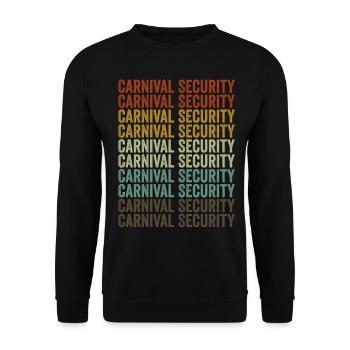 Carnival Safety Circus Staff Circus Liebha - Unisex Sweatshirt - black - Front - Alina (178cm) & Michal (187cm)